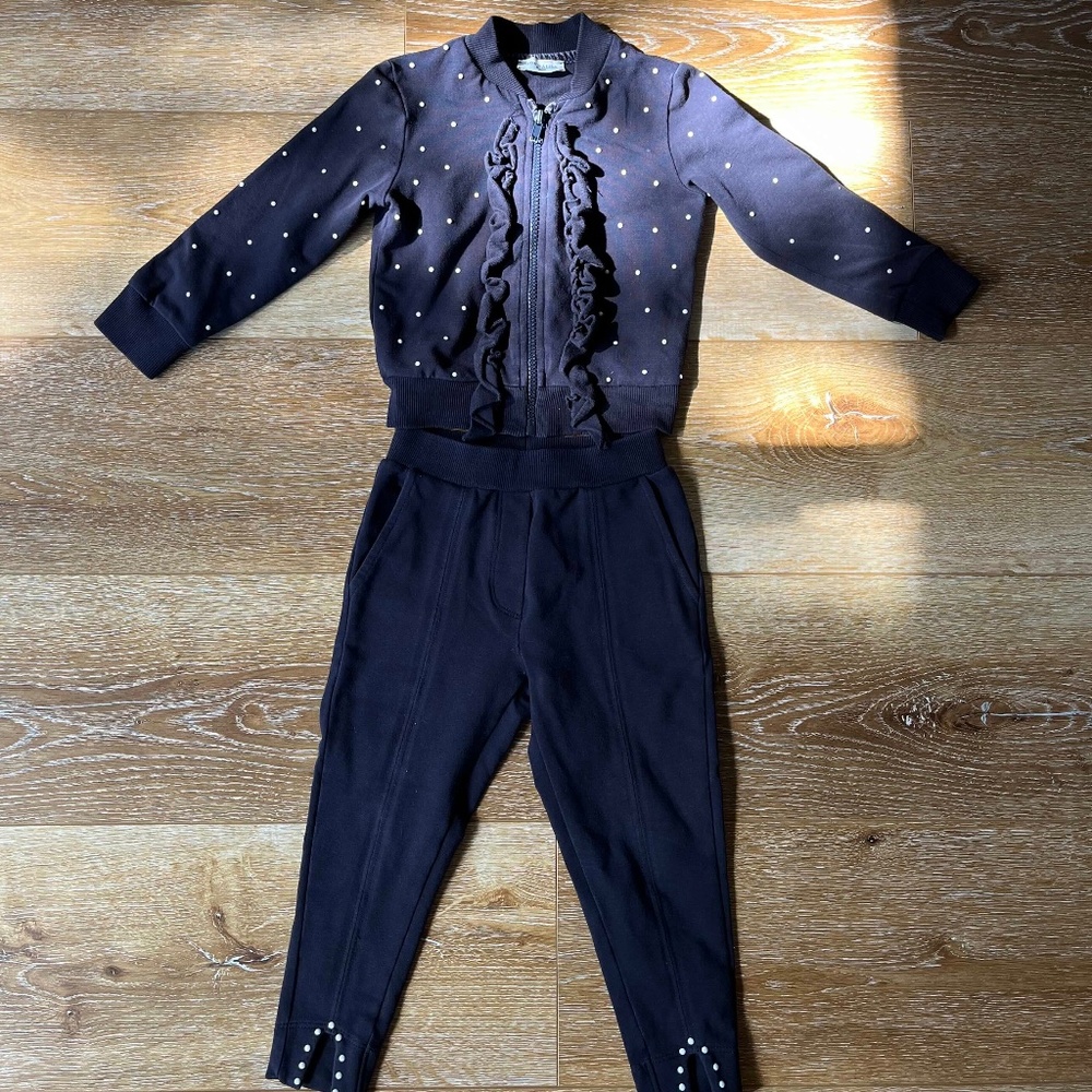 Monnalisa blue tracksuit 24 months